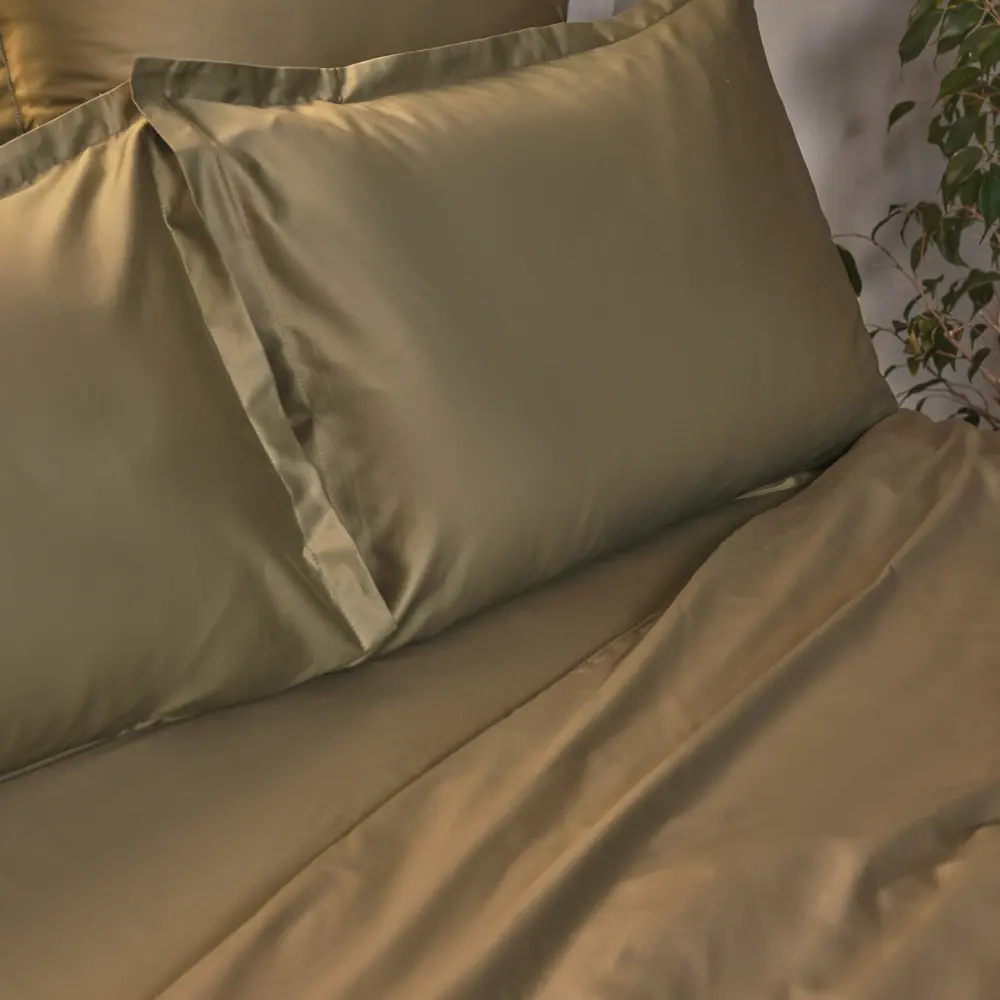 Фото 3 Пододеяльник Sima-land home Олива 10217108 220x180 см хлопок цвет оливковый Фото 3 Пододеяльник Sima-land home Олива 10217108 220x180 см хлопок цвет оливковый