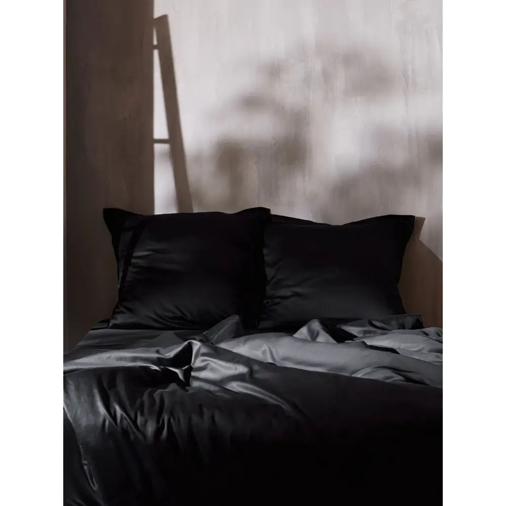 Фото 4 Пододеяльник Sima-land home Tencel 10285374 220x180 см хлопок цвет черный Фото 4 Пододеяльник Sima-land home Tencel 10285374 220x180 см хлопок цвет черный