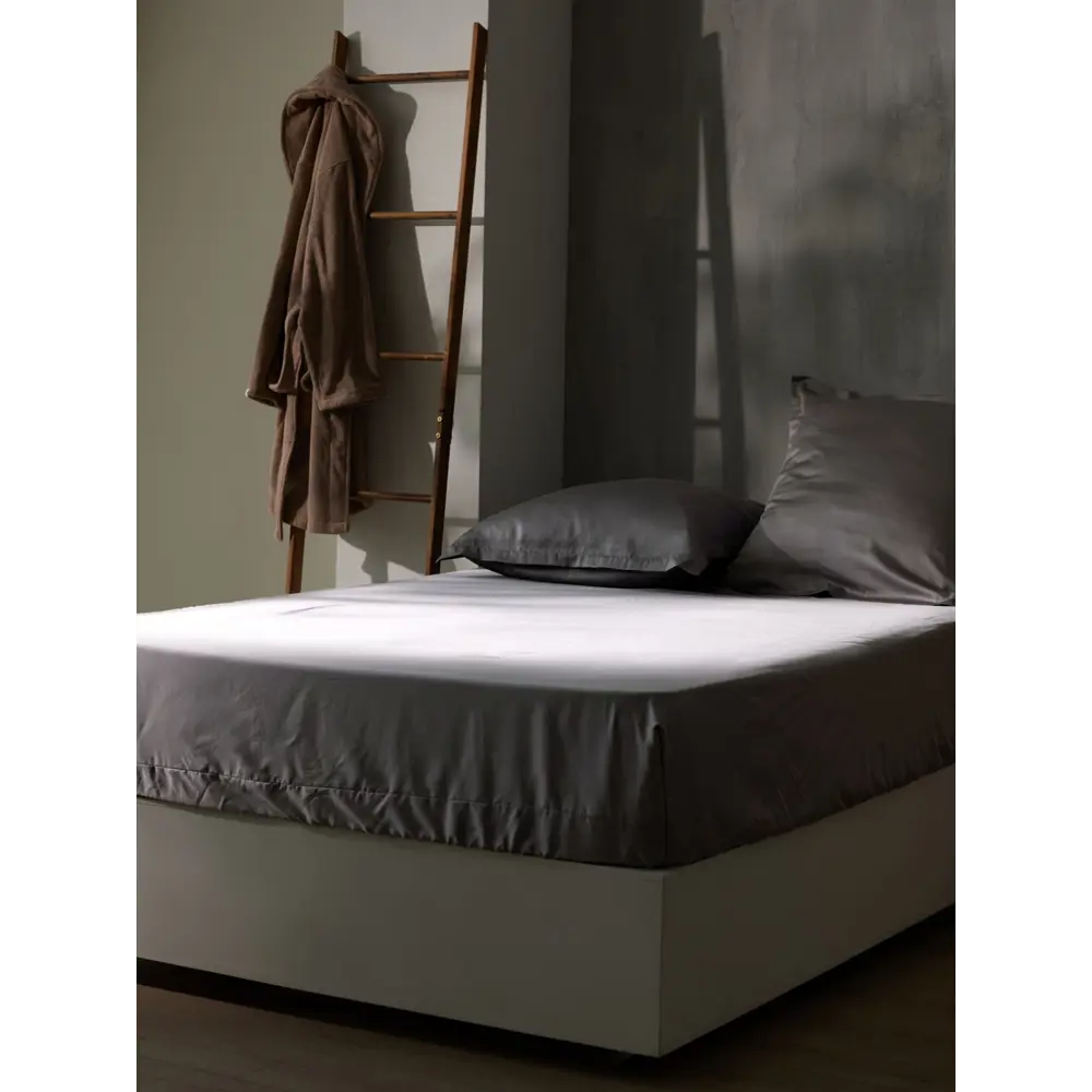 Фото 6 Простыня Сима-ленд SL Home Tencel 10285295 160x235 см хлопок на резинке цвет разноцветный Фото 6 Простыня Сима-ленд SL Home Tencel 10285295 160x235 см хлопок на резинке цвет разноцветный