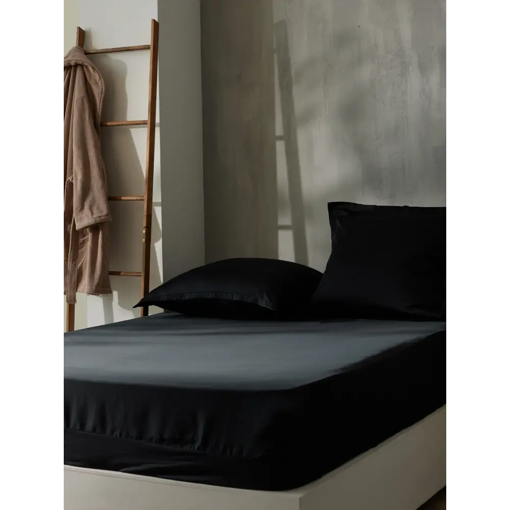 Фото 7 Простыня Сима-ленд SL Home Tencel 10285382 160x235 см хлопок на резинке цвет разноцветный Фото 7 Простыня Сима-ленд SL Home Tencel 10285382 160x235 см хлопок на резинке цвет разноцветный