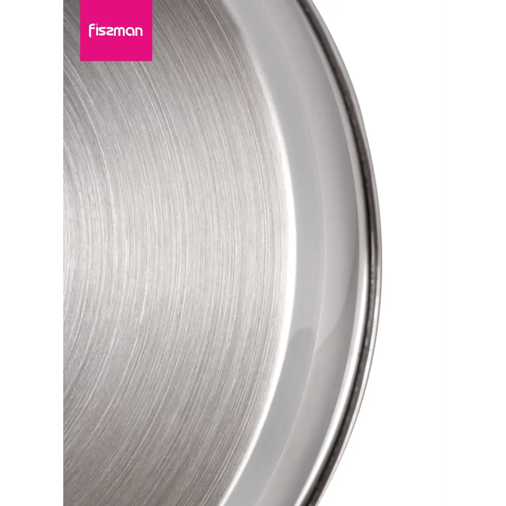 Фото 8 Сковорода Fissman Сковорода блинная с антипригарным покрытием 24 см tricia 24 см без крышки нержавеющая сталь цвет серый / серебристый Фото 8 Сковорода Fissman Сковорода блинная с антипригарным покрытием 24 см tricia 24 см без крышки нержавеющая сталь цвет серый / серебристый