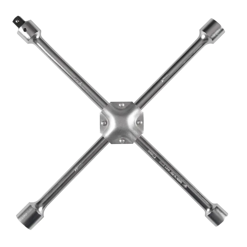 Фото Ключ балонный колесный крестообразный King Tony 19911722 17x19x21x22 мм 1/2" 400 мм