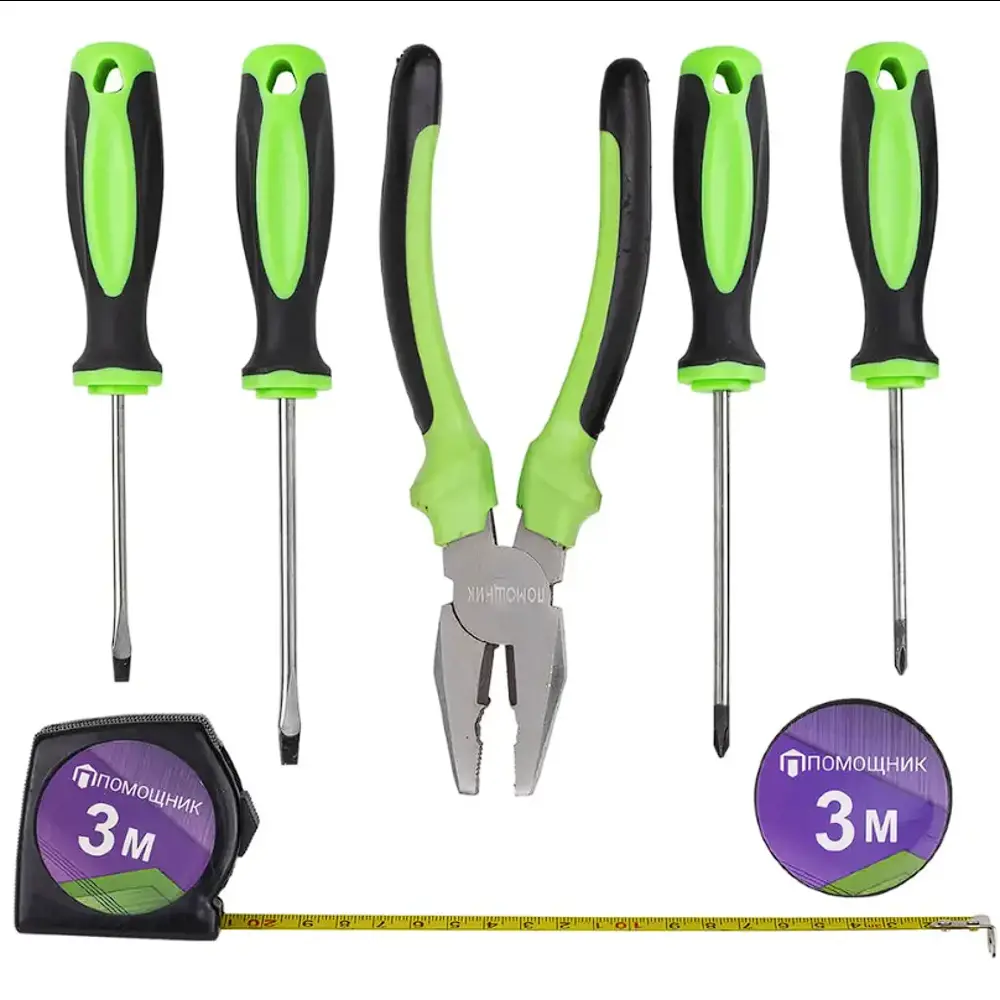 Фото 2 Набор инструментов Помощник 60899, 7 предметов Фото 2 Набор инструментов Помощник 60899, 7 предметов
