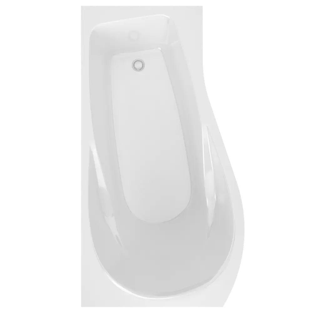 Фото Ванна Timo VINO1792L 170x90x66 акриловая асимметричная цвет белый Фото Ванна Timo VINO1792L 170x90x66 акриловая асимметричная цвет белый