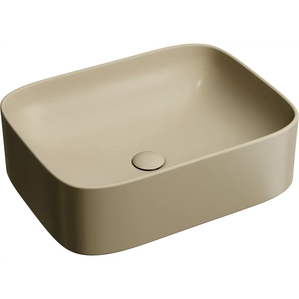 Фото Раковина накладная Ceramica Nova Element CN6052MC капучино матовая 50.50см Фото Раковина накладная Ceramica Nova Element CN6052MC капучино матовая 50.50см