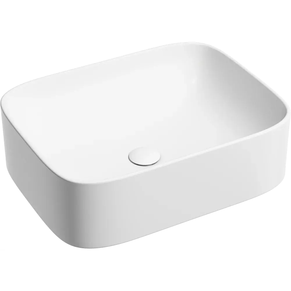 Фото Раковина накладная Ceramica Nova Element CN6052MW белая матовая 50.50см Фото Раковина накладная Ceramica Nova Element CN6052MW белая матовая 50.50см