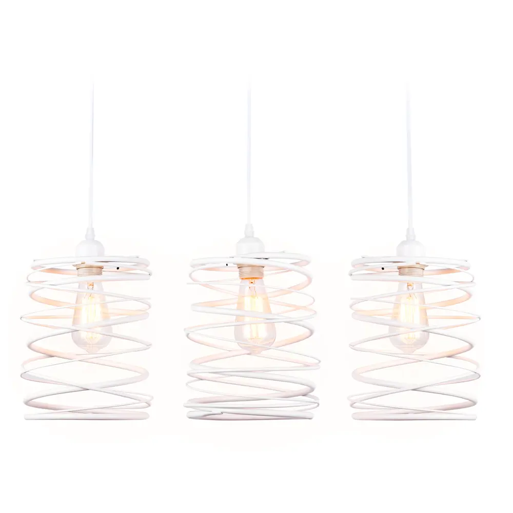 Фото 2 Люстра подвесная Ambrella light Traditional Tr8402 3 лампы 9 м² цвет белый Фото 2 Люстра подвесная Ambrella light Traditional Tr8402 3 лампы 9 м² цвет белый