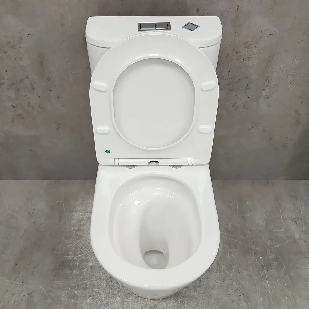 Фото 10 Унитаз-компакт Bloomix Lime 3.0 AD3055T/UF1 безободковый торнадо Фото 10 Унитаз-компакт Bloomix Lime 3.0 AD3055T/UF1 безободковый торнадо