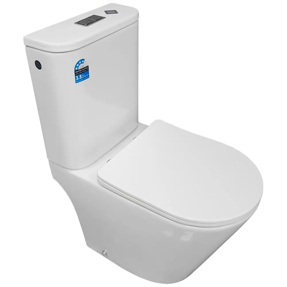 Фото Унитаз-компакт Bloomix Lime 3.0 AD3055T/UF1 безободковый торнадо Фото Унитаз-компакт Bloomix Lime 3.0 AD3055T/UF1 безободковый торнадо