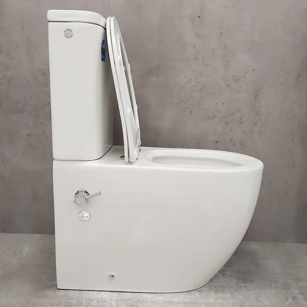 Фото 6 Унитаз-компакт Bloomix Major AD3089RSB/UF1 Ceramic+ безободковый с функцией биде и смесителем Фото 6 Унитаз-компакт Bloomix Major AD3089RSB/UF1 Ceramic+ безободковый с функцией биде и смесителем