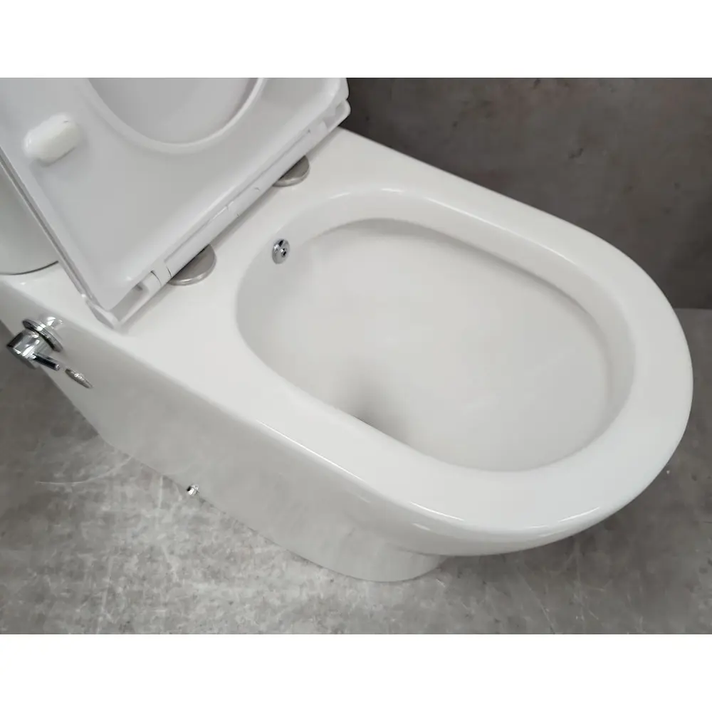 Фото 4 Унитаз-компакт Bloomix Barron AD3091RSB/UF1 Ceramic+ безободковый с функцией биде и смесителем Фото 4 Унитаз-компакт Bloomix Barron AD3091RSB/UF1 Ceramic+ безободковый с функцией биде и смесителем