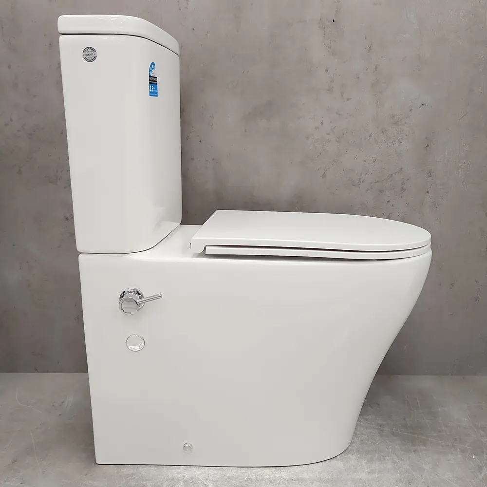 Фото 5 Унитаз-компакт Bloomix Barron AD3091RSB/UF1 Ceramic+ безободковый с функцией биде и смесителем Фото 5 Унитаз-компакт Bloomix Barron AD3091RSB/UF1 Ceramic+ безободковый с функцией биде и смесителем