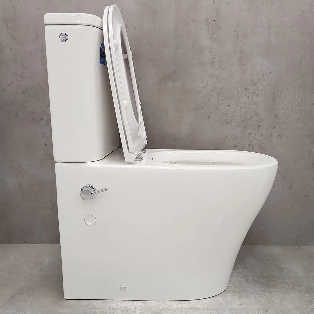 Фото 6 Унитаз-компакт Bloomix Barron AD3091RSB/UF1 Ceramic+ безободковый с функцией биде и смесителем Фото 6 Унитаз-компакт Bloomix Barron AD3091RSB/UF1 Ceramic+ безободковый с функцией биде и смесителем