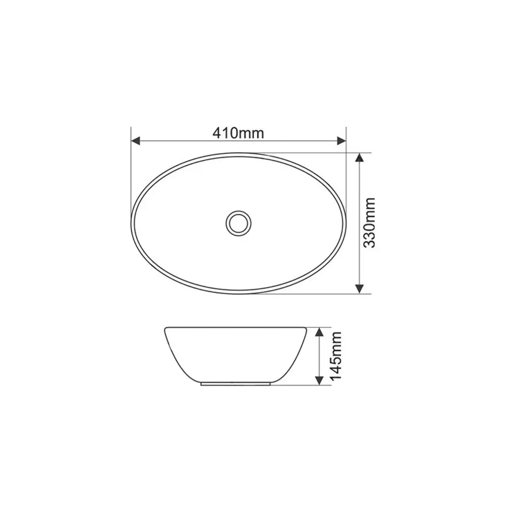 Фото 2 Раковина накладная CeramaLux 40 7138BW белая/черная Фото 2 Раковина накладная CeramaLux 40 7138BW белая/черная