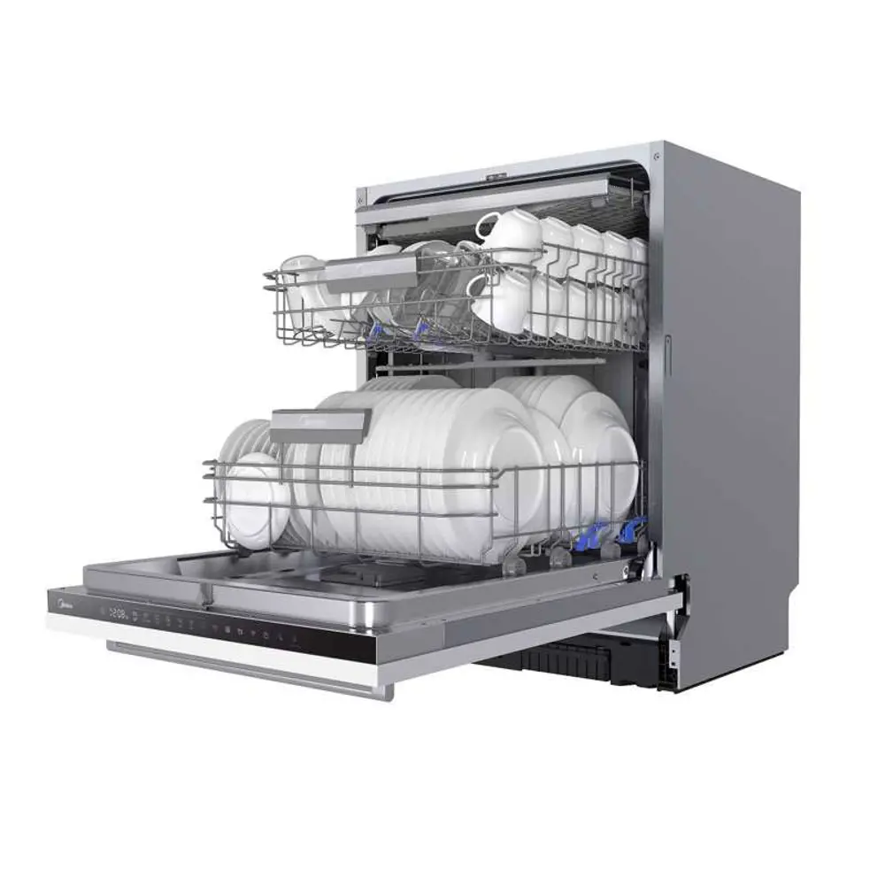 Фото 3 Встраиваемая посудомоечная машина Midea MID60S440i 60 см 10 программ цвет черный Фото 3 Встраиваемая посудомоечная машина Midea MID60S440i 60 см 10 программ цвет черный