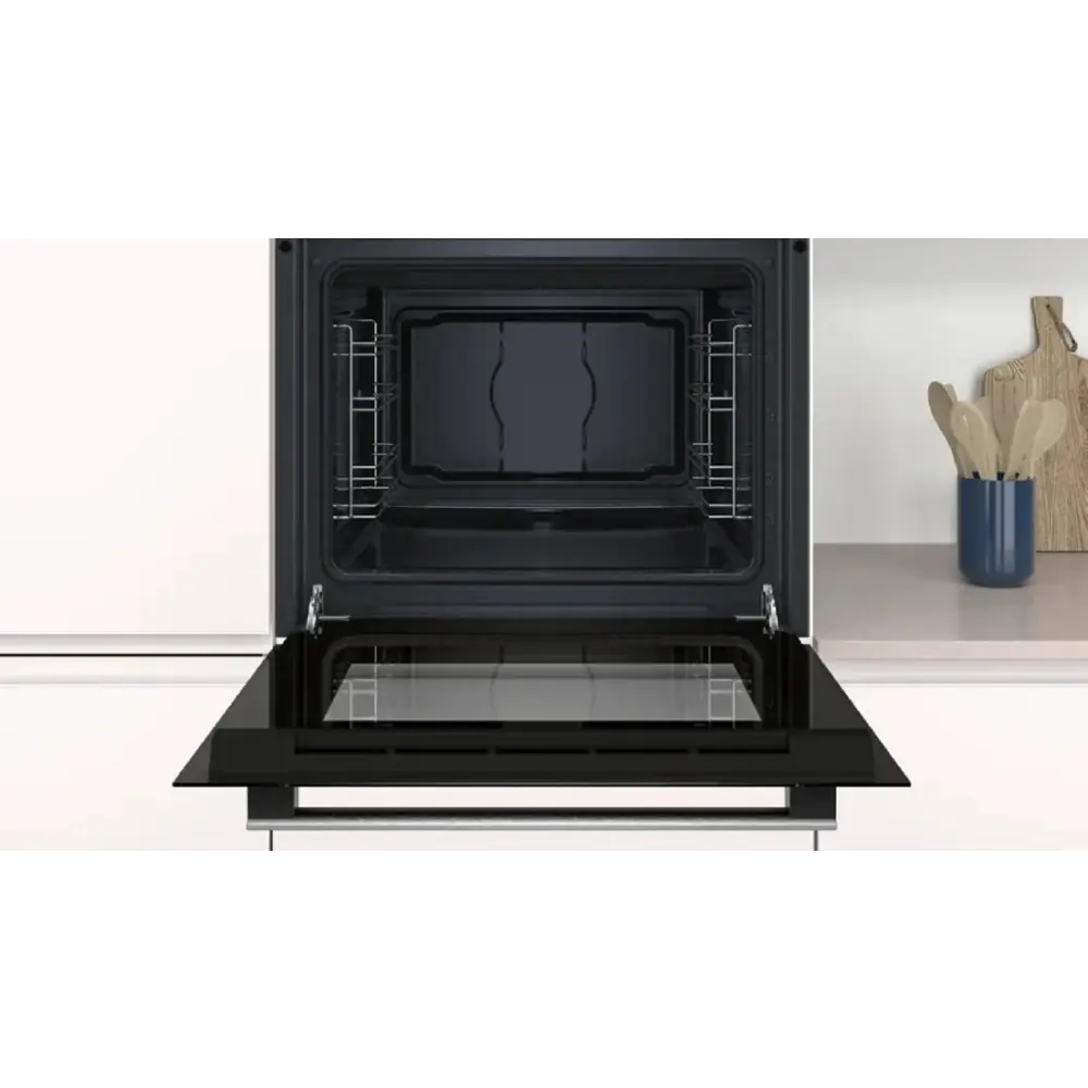 Фото 2 Встраиваемый духовой шкаф Bosch HBF011BR0T 62х58х62 см цвет серый / серебристый Фото 2 Встраиваемый духовой шкаф Bosch HBF011BR0T 62х58х62 см цвет серый / серебристый