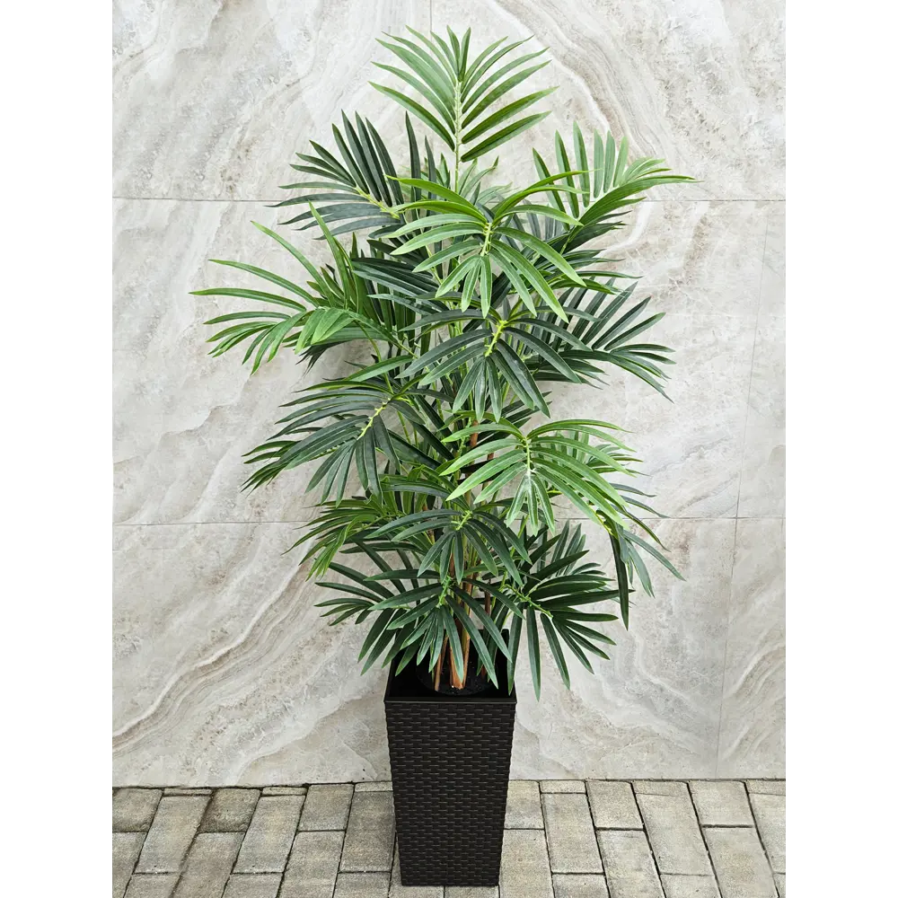 Фото Искусственное растение Фитопарк Пальма в кашпо 140 см