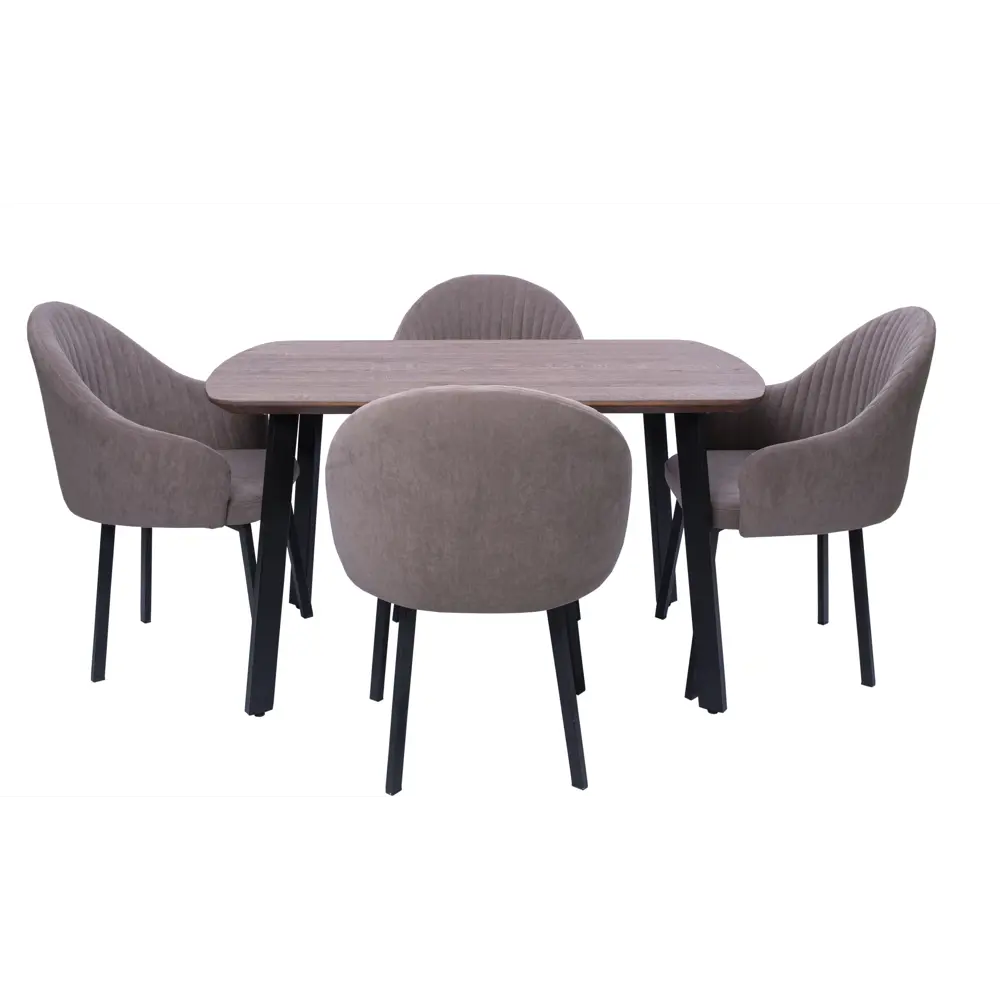 Фото 4 Стол овальный М-трейд 130x80 см массив дерева цвет дуб галифакс Фото 4 Стол овальный М-трейд 130x80 см массив дерева цвет дуб галифакс