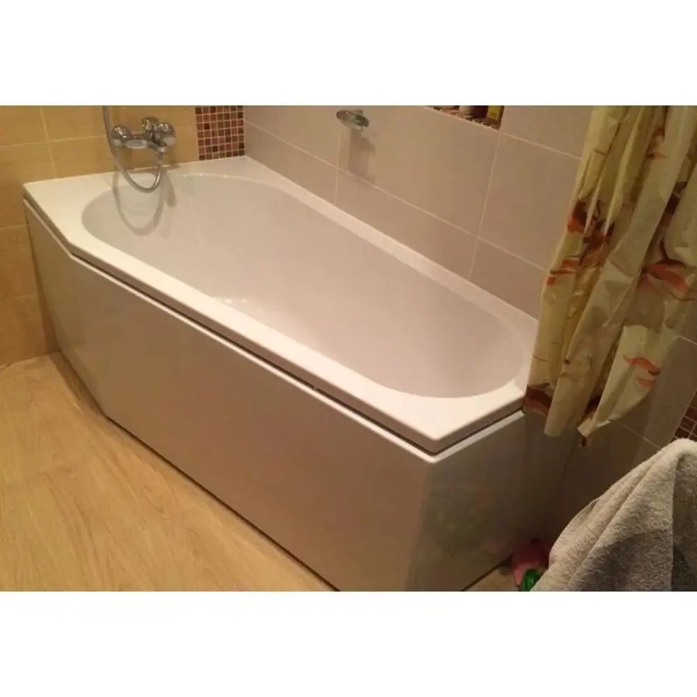 Фото 7 Ванна Riho Delta B066001005 R 150x80 см акриловая асимметричная