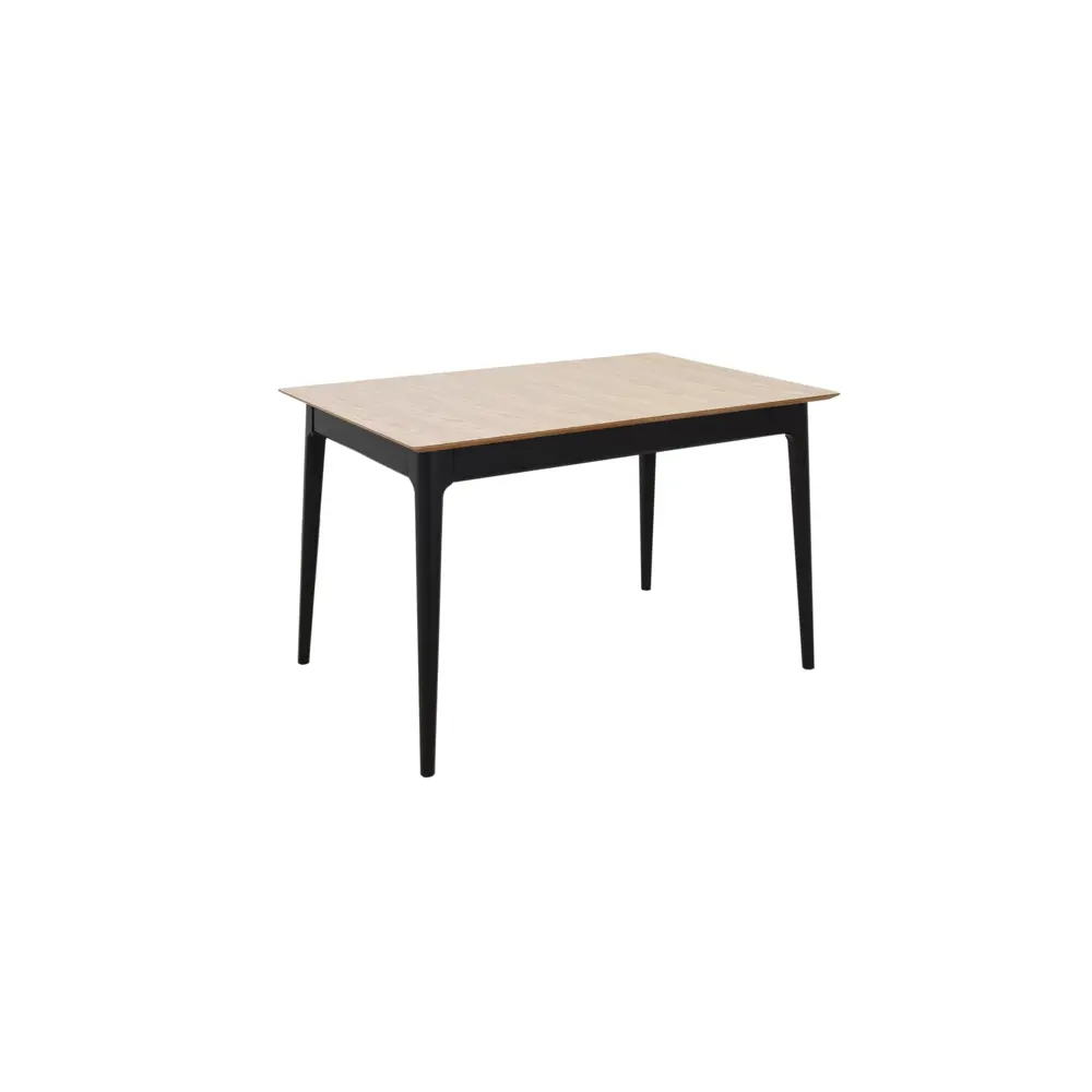 Фото 4 Раздвижной прямоугольный Aurora 120x155 см шпон цвет дуб светлый/черн. Фото 4 Раздвижной прямоугольный Aurora 120x155 см шпон цвет дуб светлый/черн.