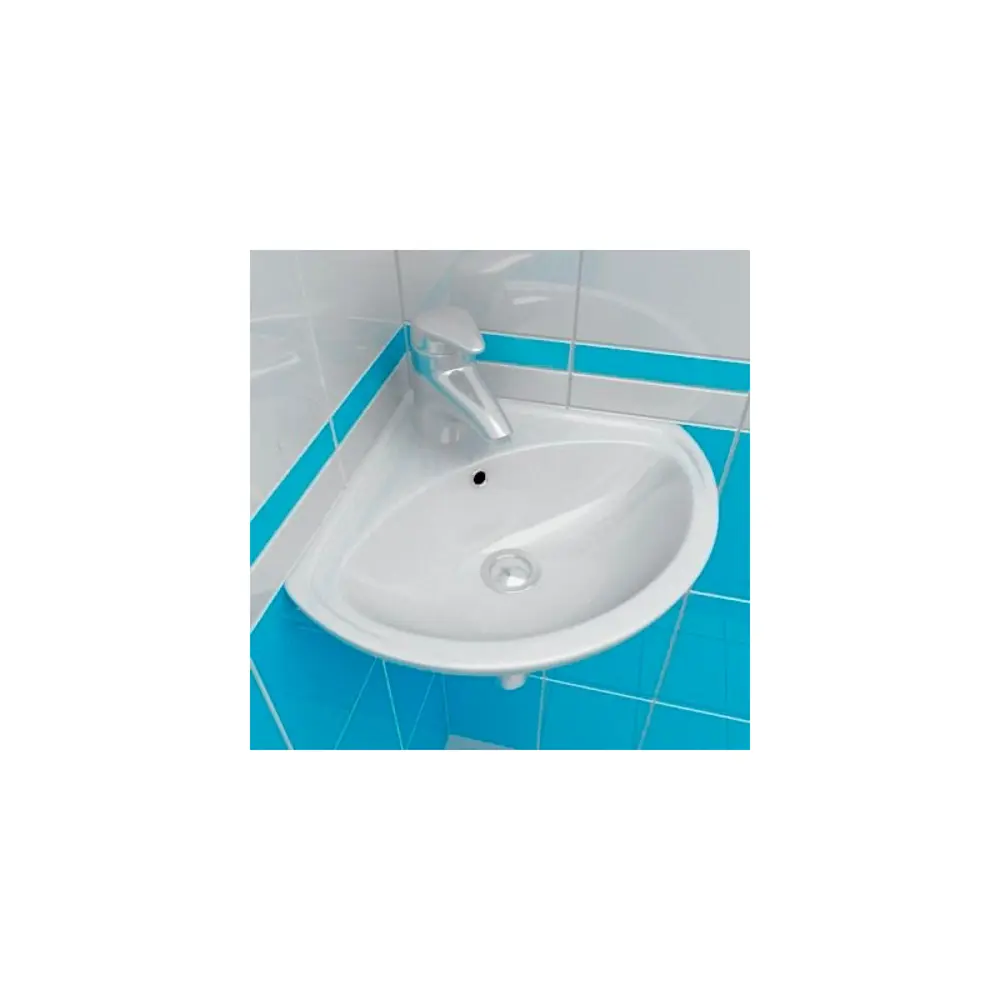 Фото 3 Раковина Santek Ирис WH110514 угловой 44x41 см Фото 3 Раковина Santek Ирис WH110514 угловой 44x41 см