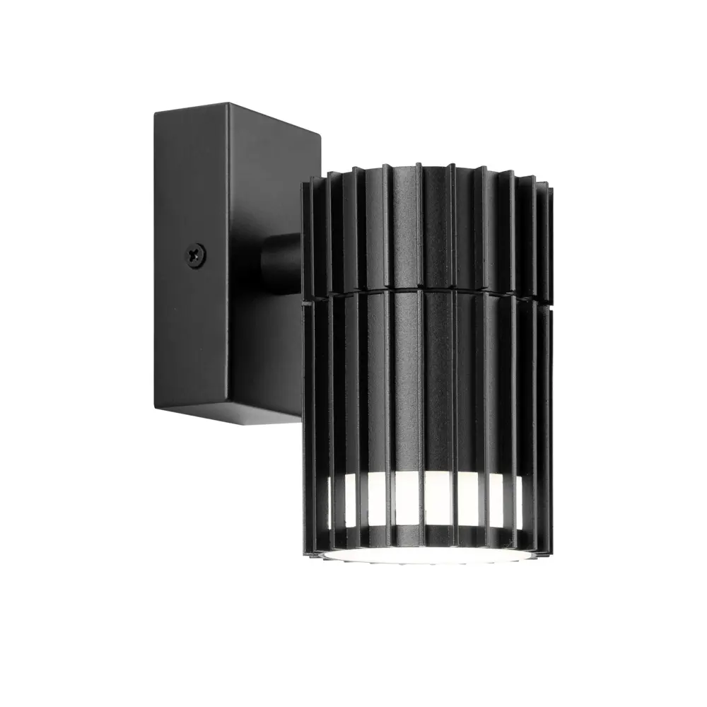 Фото 3 Светильник уличный настенный Kreaforta Bacoor 25 Вт IP44 GU10 цвет черный Фото 3 Светильник уличный настенный Kreaforta Bacoor 25 Вт IP44 GU10 цвет черный