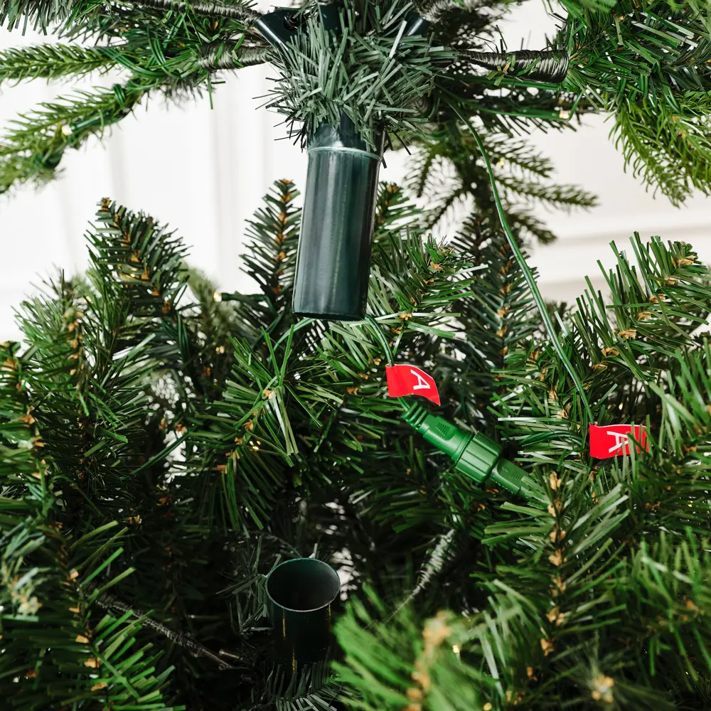 Фото 7 Ель новогодняя искусственная Binoshe Elegance 1100 LED с подсветкой 210 см Фото 7 Ель новогодняя искусственная Binoshe Elegance 1100 LED с подсветкой 210 см