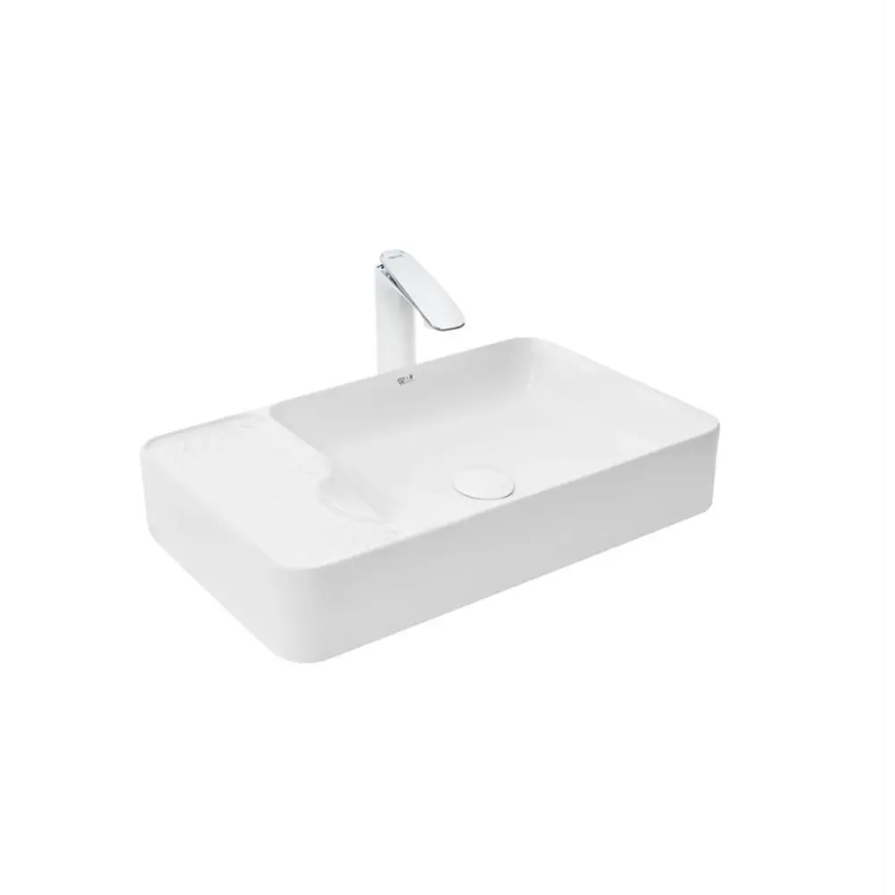 Фото Раковина накладная WeltWasser Elbach 10000004574 56.50x36 см цвет белый