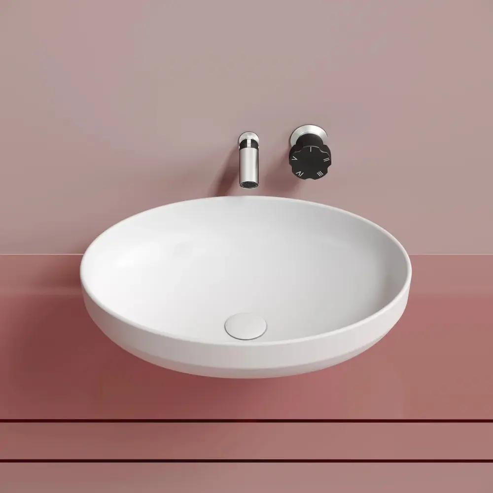 Фото 5 Раковина накладная Ceramica Nova Element CN6056MW 50.20x36.30 см цвет белый Фото 5 Раковина накладная Ceramica Nova Element CN6056MW 50.20x36.30 см цвет белый