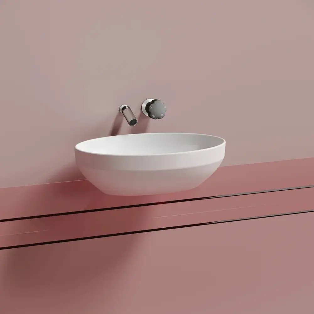Фото 6 Раковина накладная Ceramica Nova Element CN6056MW 50.20x36.30 см цвет белый Фото 6 Раковина накладная Ceramica Nova Element CN6056MW 50.20x36.30 см цвет белый