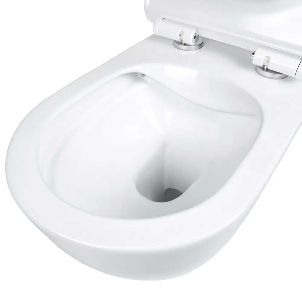 Фото 12 Унитаз подвесной BOND Oval F01-10Long безободковый с сиденьем микролифт Фото 12 Унитаз подвесной BOND Oval F01-10Long безободковый с сиденьем микролифт