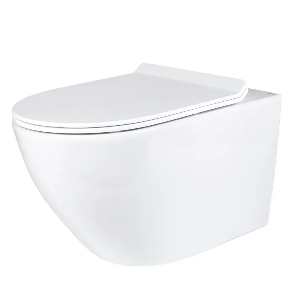 Фото 13 Унитаз подвесной BOND Oval F01-10Long безободковый с сиденьем микролифт Фото 13 Унитаз подвесной BOND Oval F01-10Long безободковый с сиденьем микролифт