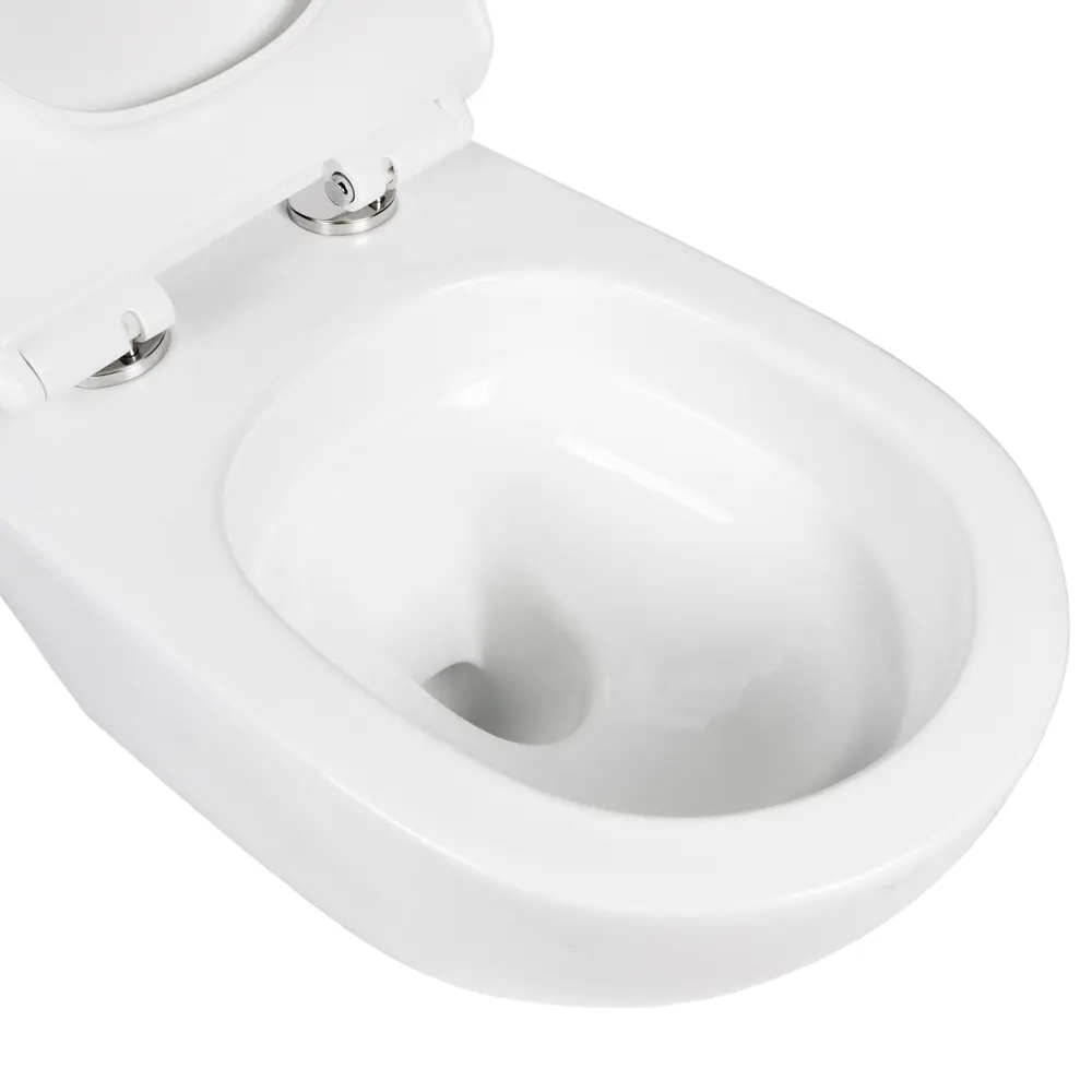 Фото 13 Унитаз подвесной Oval BOND F12-10 со смывом торнадо безободковый с сиденьем микролифт Фото 13 Унитаз подвесной Oval BOND F12-10 со смывом торнадо безободковый с сиденьем микролифт