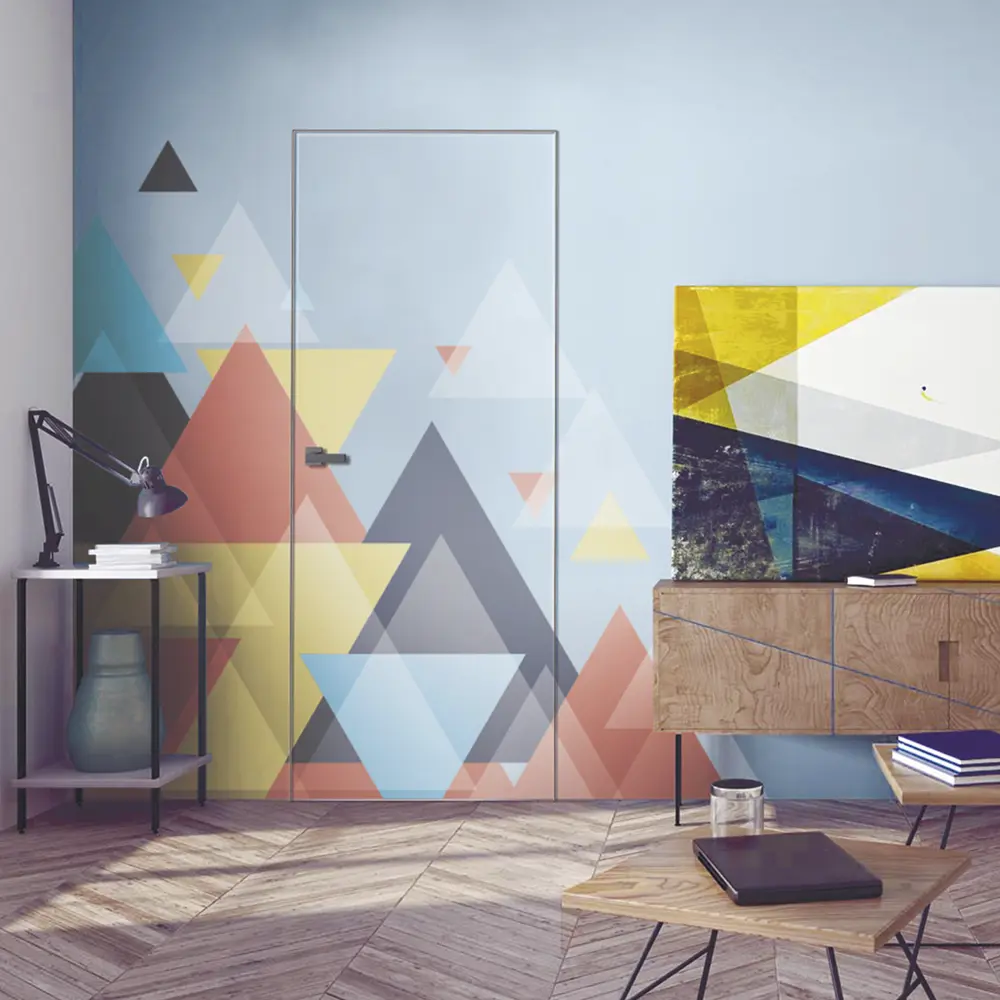 Фото 8 Дверь межкомнатная глухая Invisible 90x220 см цвет белый с замком обратное открытие алюминиевая кромка Фото 8 Дверь межкомнатная глухая Invisible 90x220 см цвет белый с замком обратное открытие алюминиевая кромка