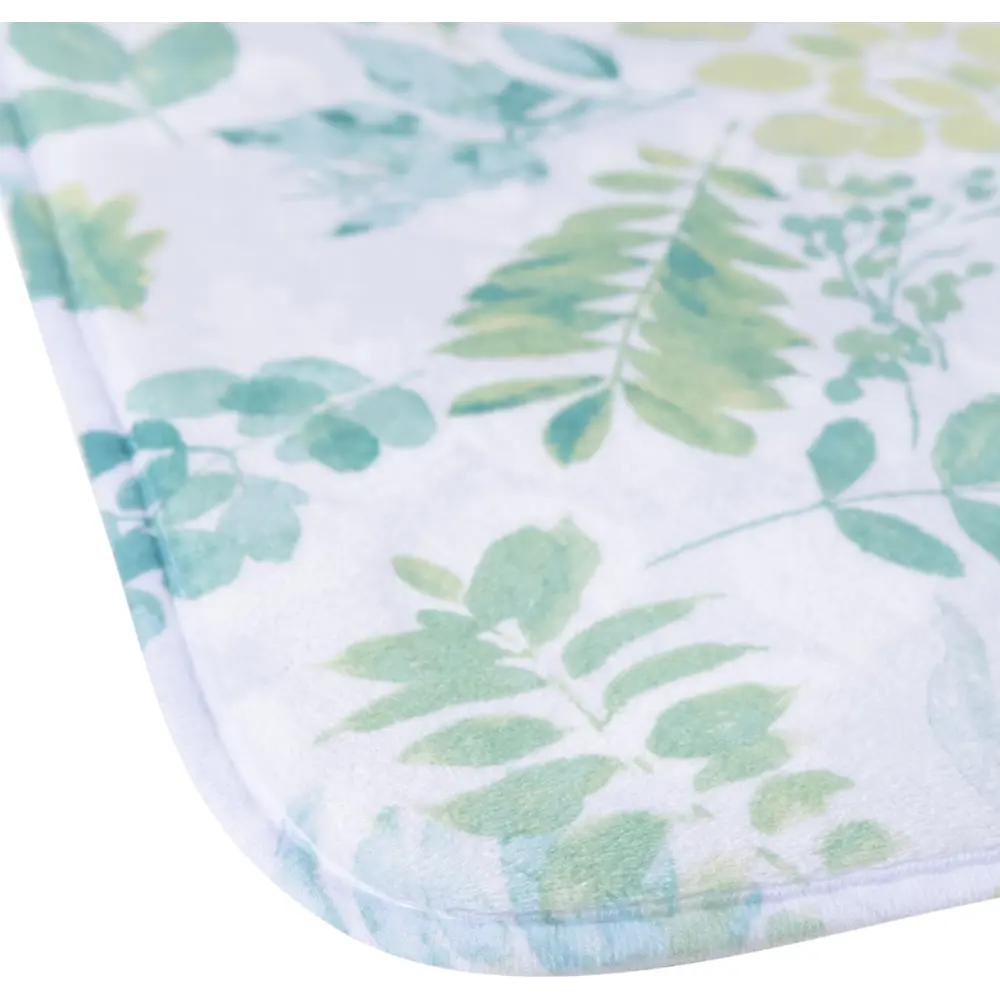 Фото 4 Коврик для ванной Весна ADB23108 45x70 см цвет бело-зеленый