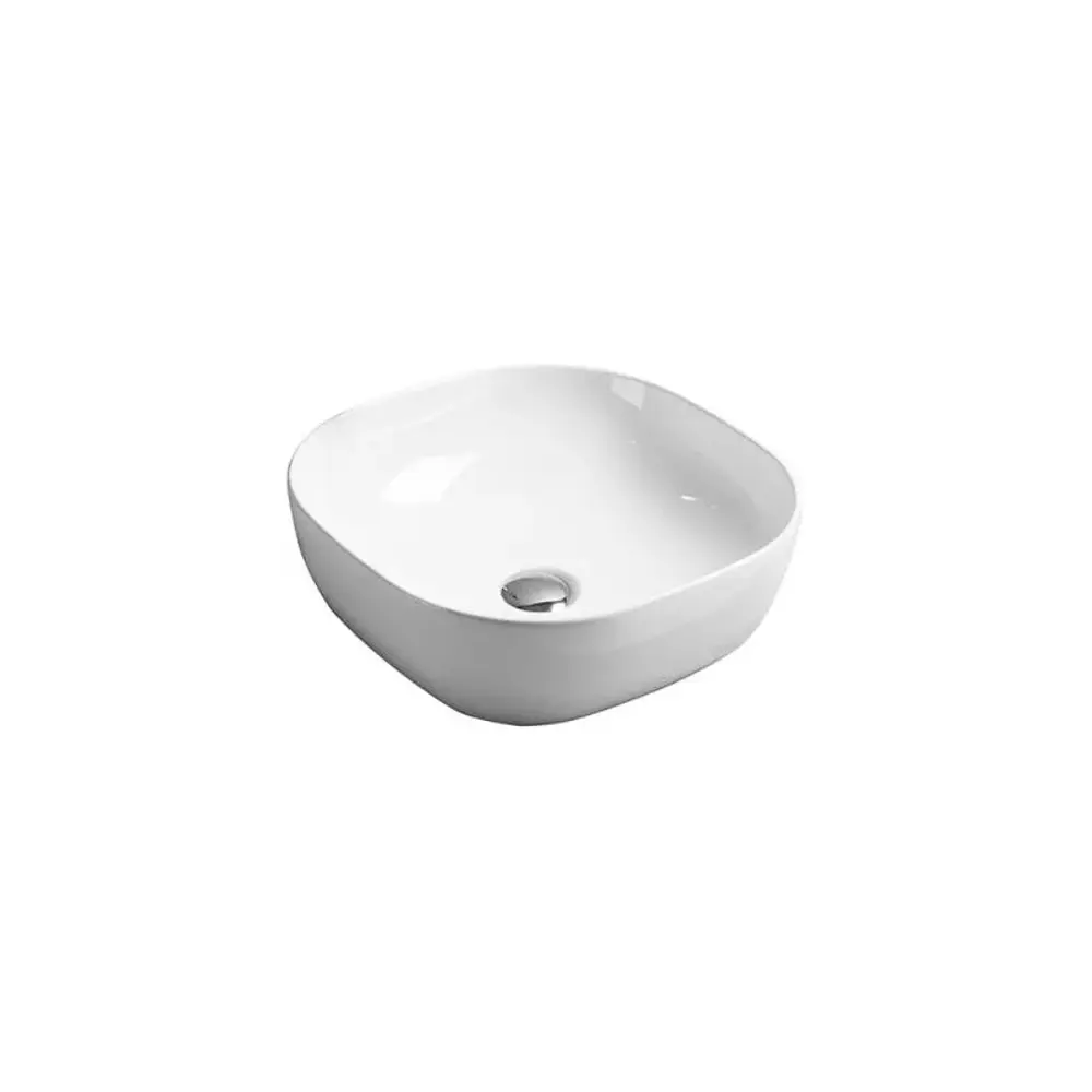 Фото Раковина накладная Ceramica Nova Element CN6010 42.50x42.50 см цвет белый Фото Раковина накладная Ceramica Nova Element CN6010 42.50x42.50 см цвет белый