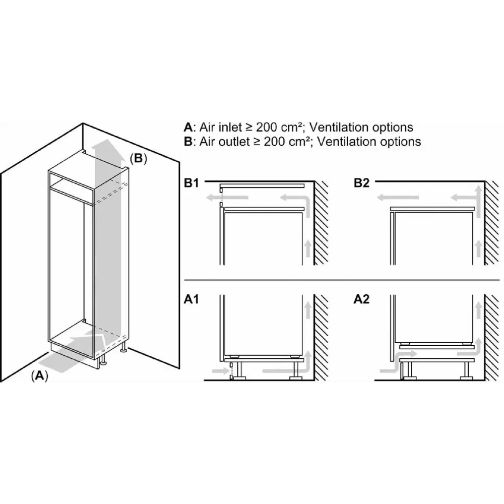 Фото 8 Встраиваемый холодильник Bosch KBN96ADD0 54x190 см цвет белый Фото 8 Встраиваемый холодильник Bosch KBN96ADD0 54x190 см цвет белый