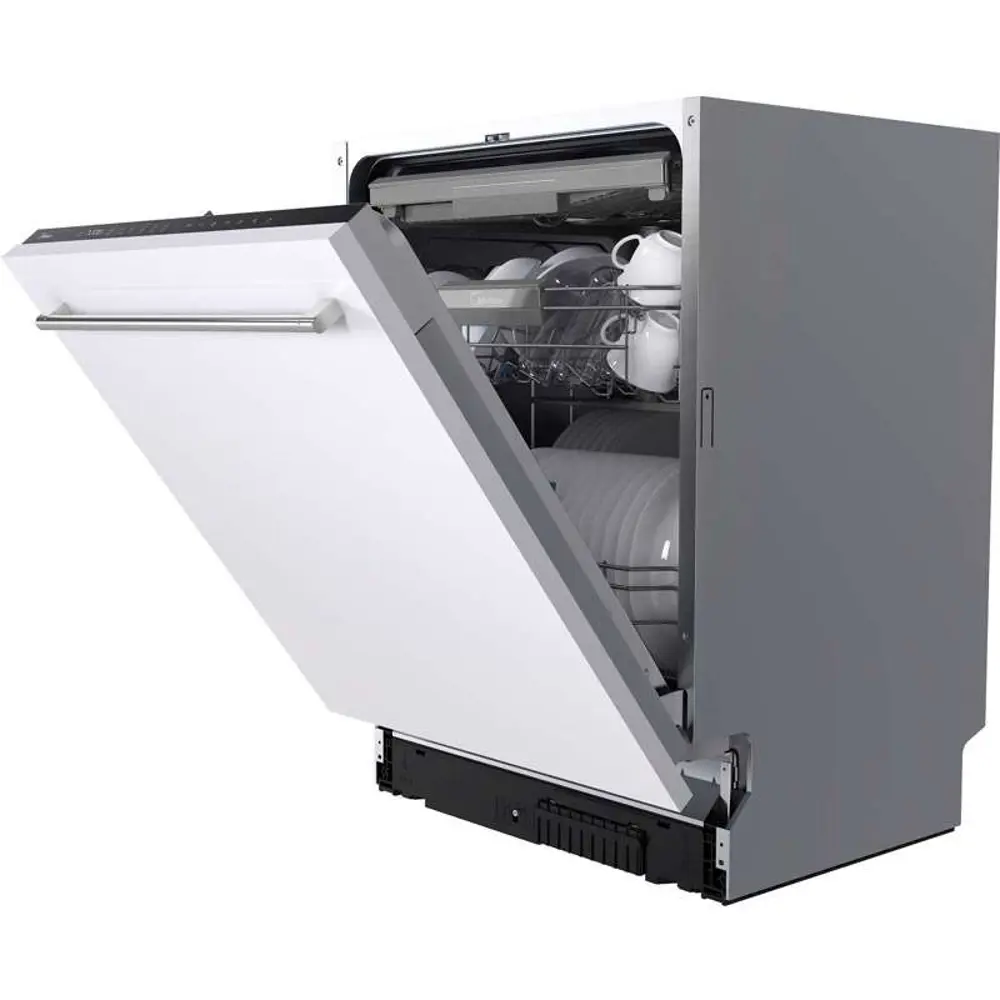 Фото 2 Встраиваемая посудомоечная машина Midea MID60S720i 60 см 10 программ цвет черный Фото 2 Встраиваемая посудомоечная машина Midea MID60S720i 60 см 10 программ цвет черный