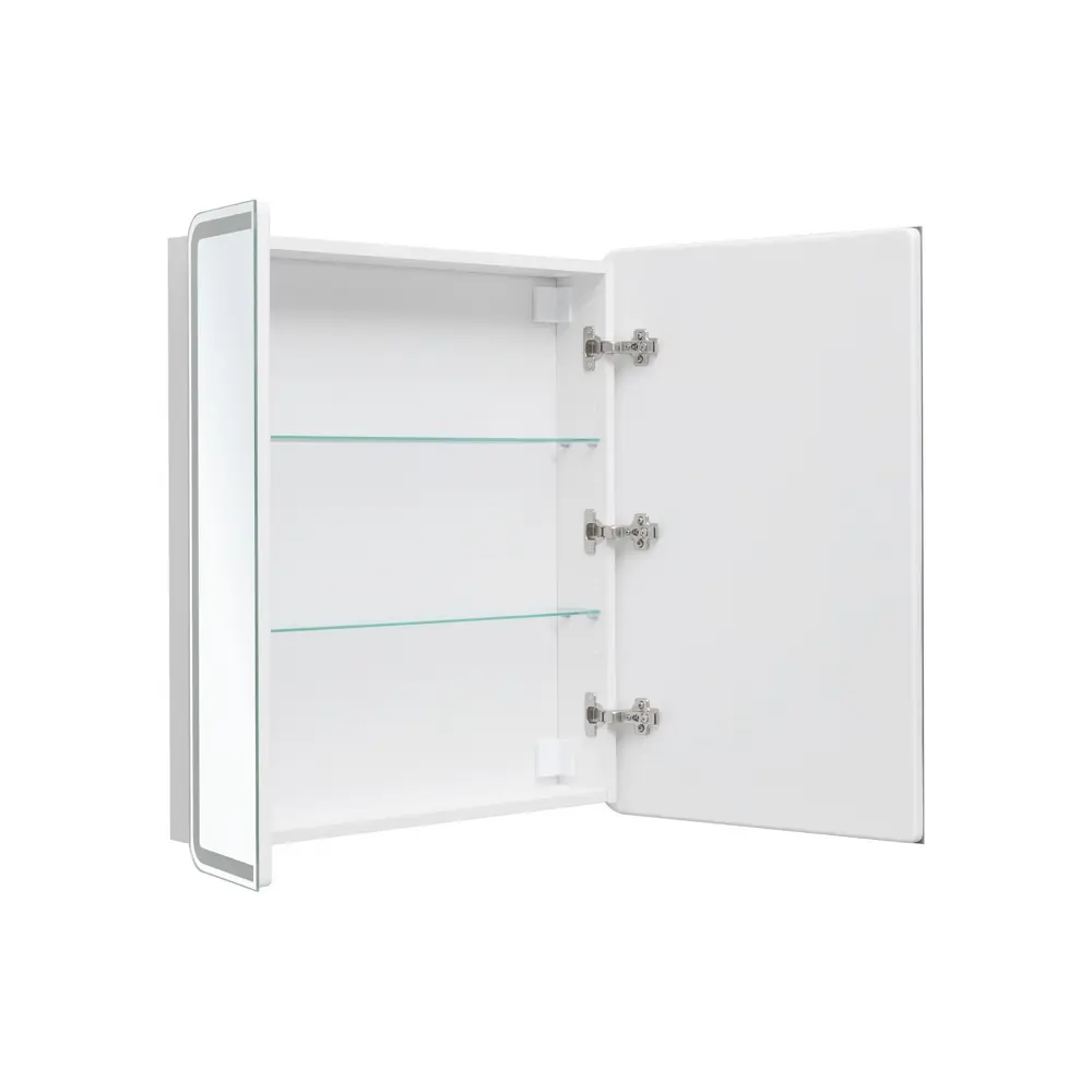 Фото 16 Зеркальный шкаф Aquanet Оптима 70 с LED подсветкой с функцией антипар