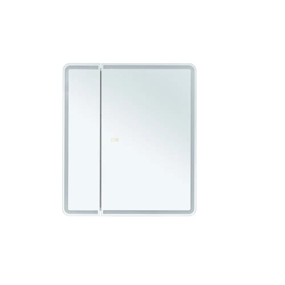 Фото 13 Зеркальный шкаф Aquanet Оптима 70 с LED подсветкой с функцией антипар