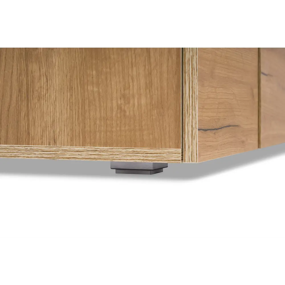 Фото 14 Комод Миф 08-70299 3 ящика 100.2x41.8x75 см ЛДСП цвет дуб крафт/бетон темный