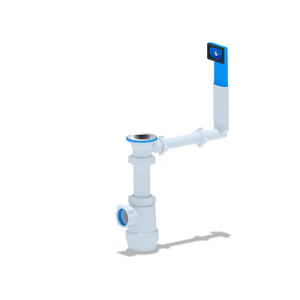 Фото Сифон для мойки Ани пласт D50 мм A0140