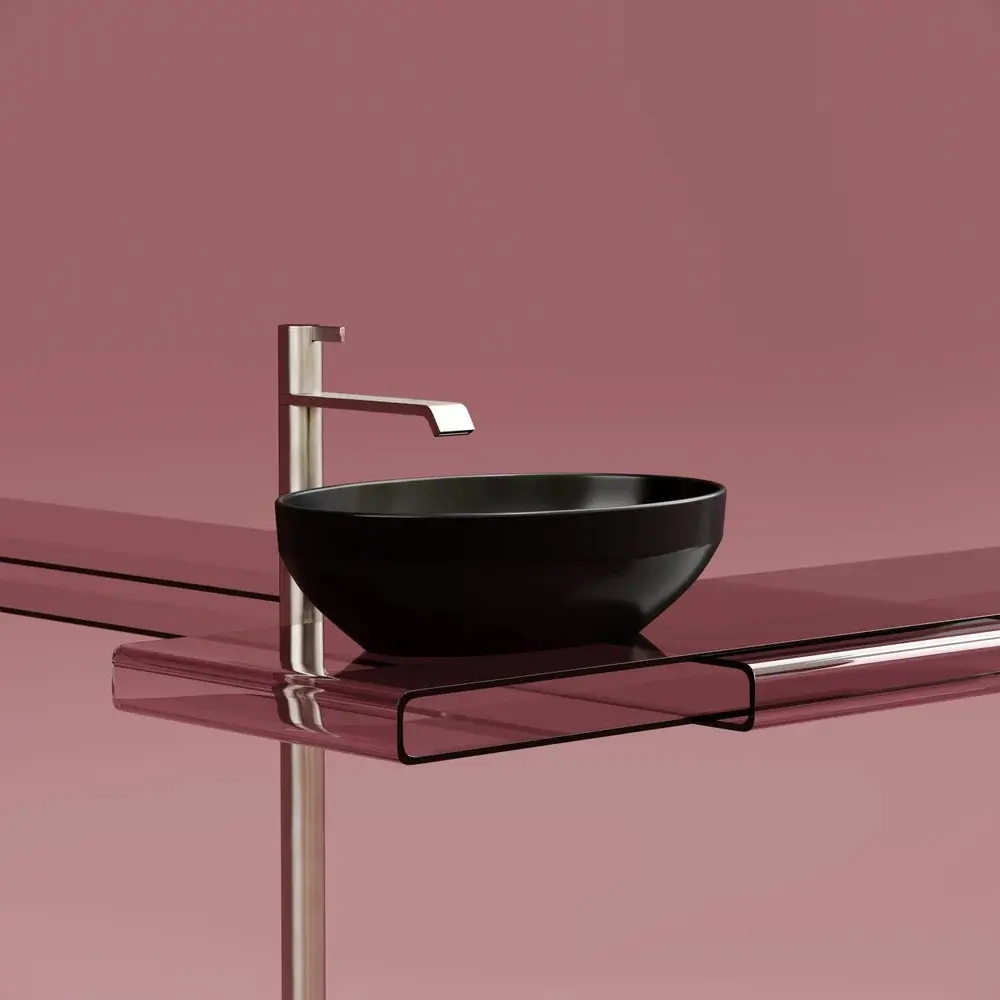 Фото 8 Раковина накладная Ceramica Nova Element CN6056MB 50.20x36.30 см цвет черный Фото 8 Раковина накладная Ceramica Nova Element CN6056MB 50.20x36.30 см цвет черный