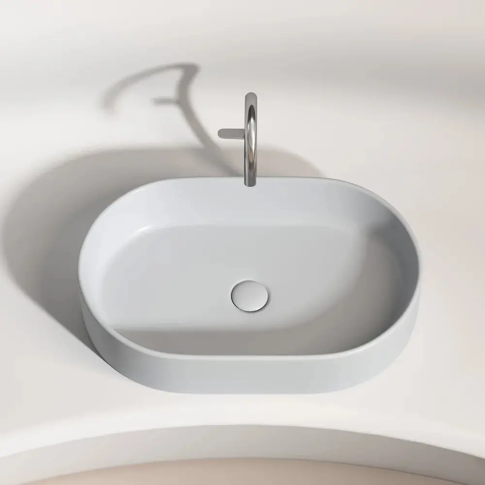 Фото 2 Раковина накладная Ceramica Nova Element CN6048MW 60.80x38.50 см цвет белый Фото 2 Раковина накладная Ceramica Nova Element CN6048MW 60.80x38.50 см цвет белый