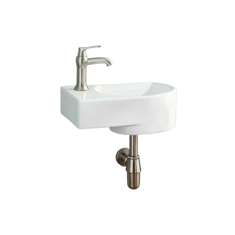 Фото Раковина подвесная CeramaLux N 9273R 41x27 см цвет белый