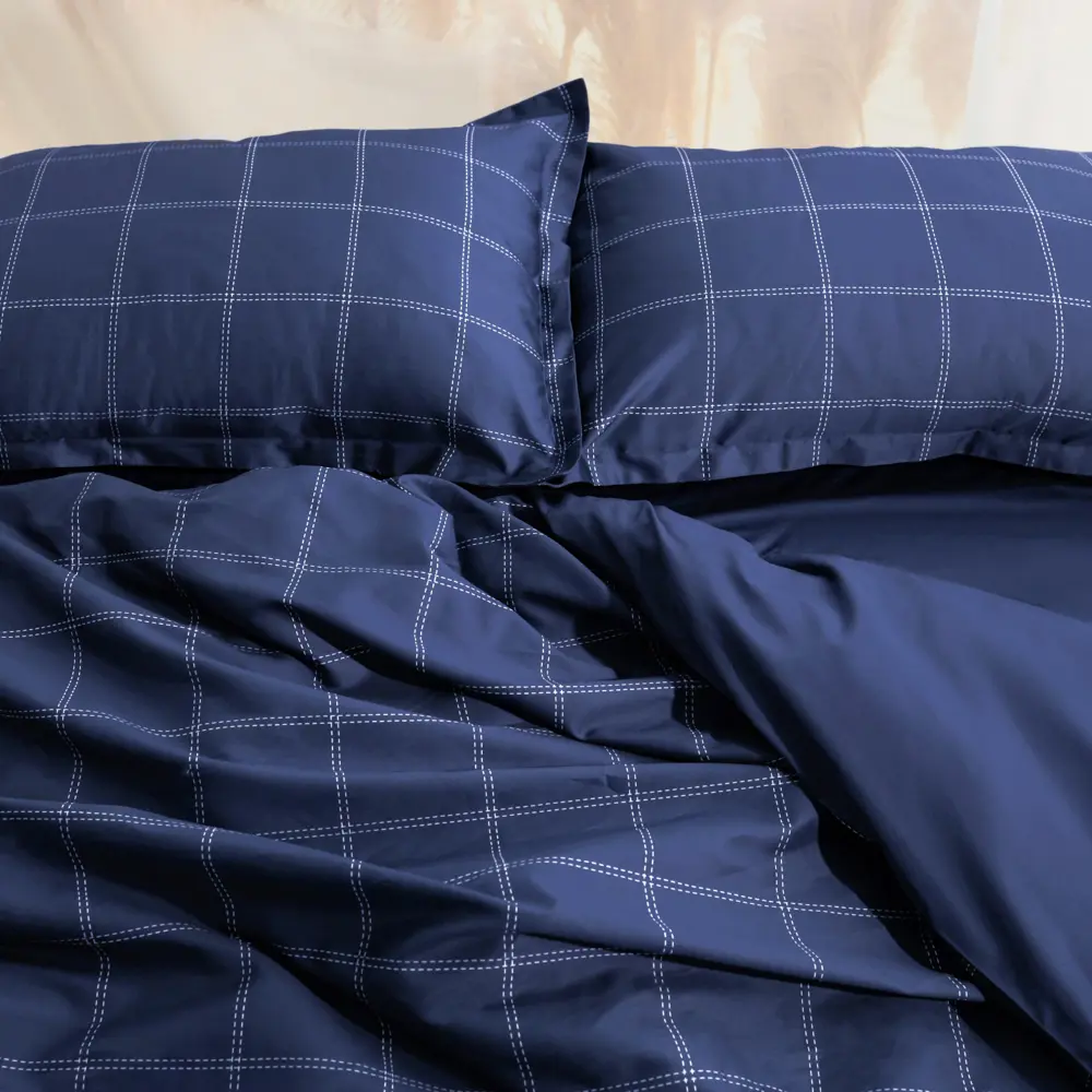 Фото Комплект постельного белья Этель Cage 10060108 хлопок 1.5-спальный наволочки 50 x 70- 2 шт цвет разноцветный