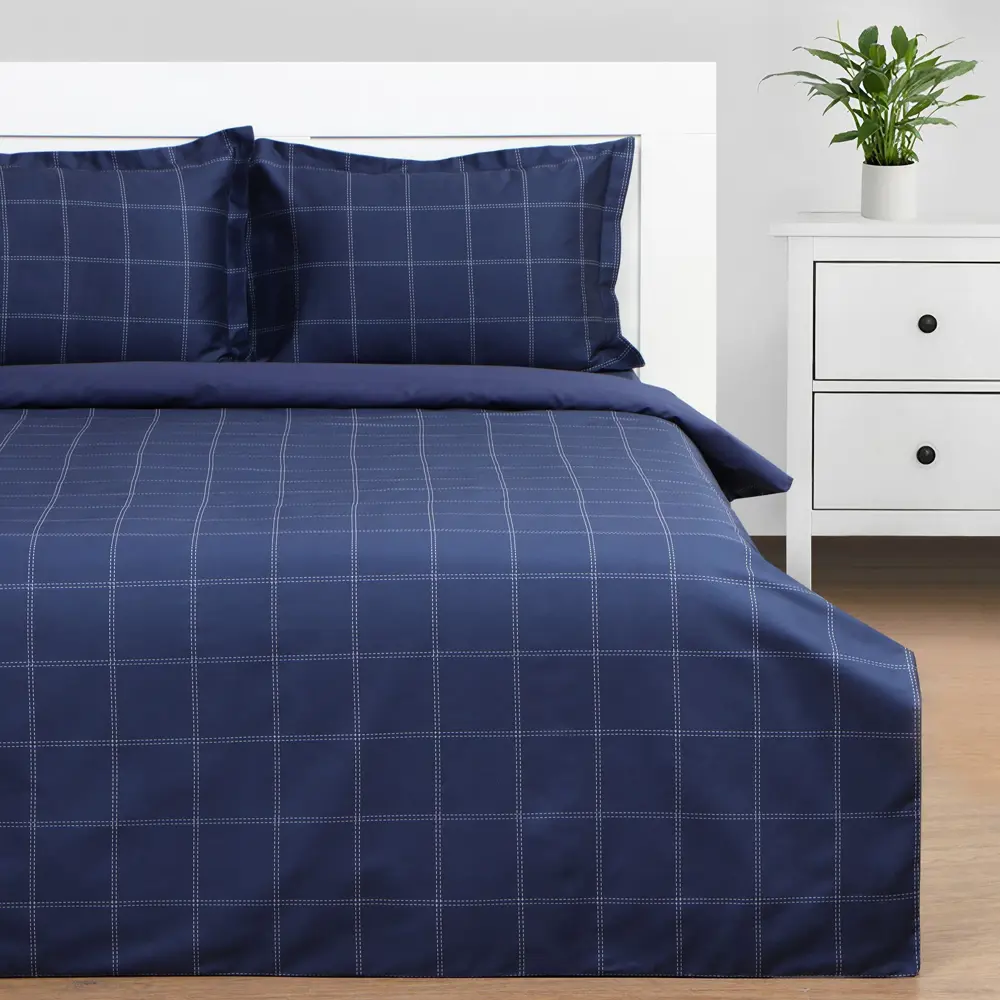 Фото 8 Комплект постельного белья Этель Cage 10060108 хлопок 1.5-спальный наволочки 50 x 70- 2 шт цвет разноцветный