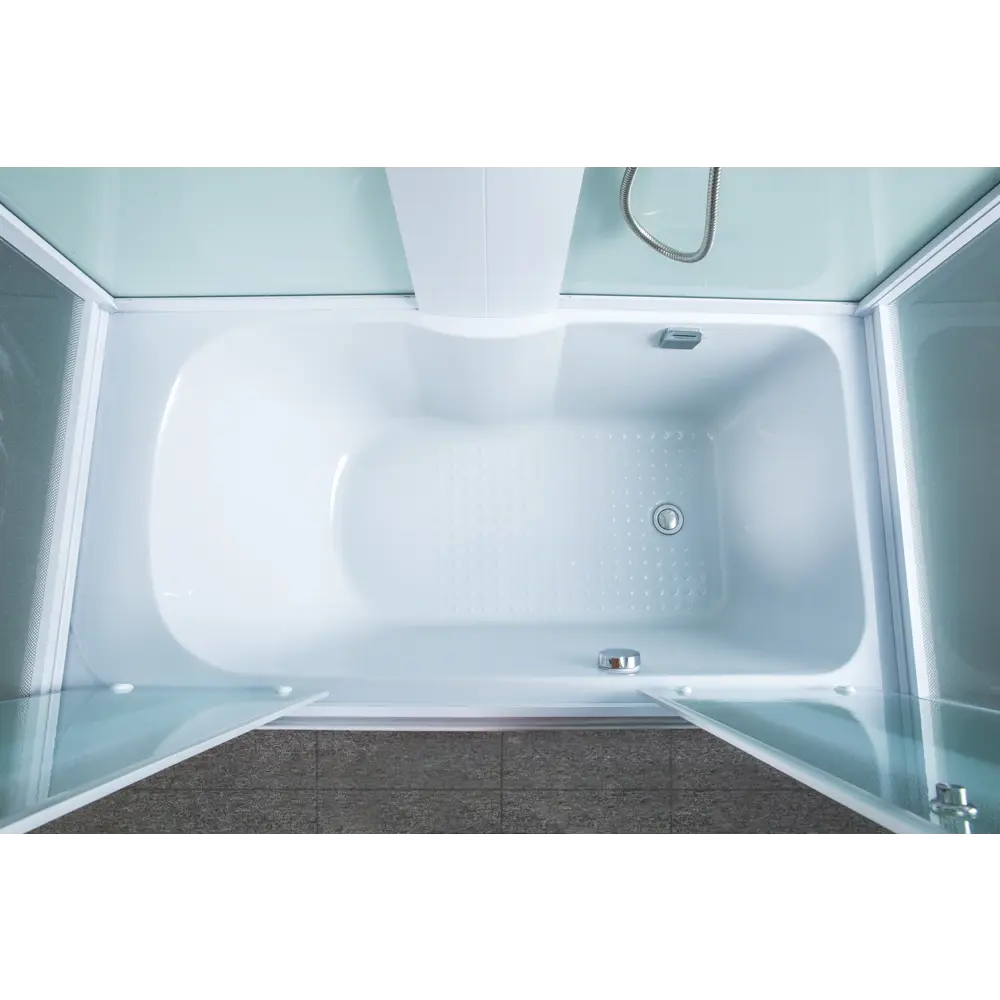 Фото 3 Душевая кабина гидромассажная Timo TE-0750 высокий поддон 80x148см