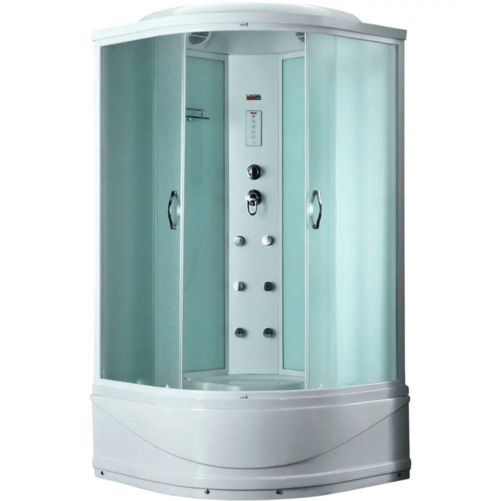 Фото Душевая кабина гидромассажная Timo TE-0790 высокий поддон 90x90см Фото Душевая кабина гидромассажная Timo TE-0790 высокий поддон 90x90см