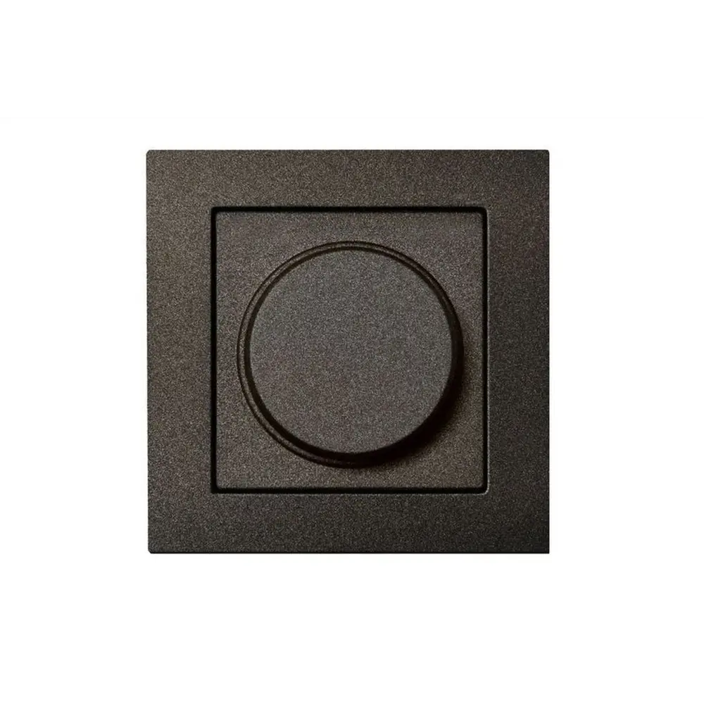 Фото Диммер встраиваемый Liregus Epsilon 28-1113 100 Вт цвет антрацит Фото Диммер встраиваемый Liregus Epsilon 28-1113 100 Вт цвет антрацит